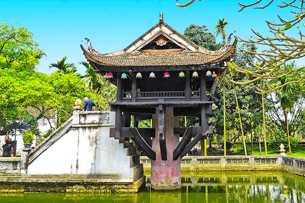 Hanoi one pillar pagoda 